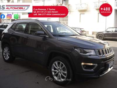 Jeep Compass Jeep Compass 4xe 1.3 T4 PHEV 190cv Limited 4xe Auto Unicoproprietario Grigio usata Torino