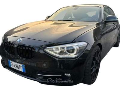 BMW Serie 1 118d 118 d xDrive 5p. Sport Nero usata Rivignano Teor