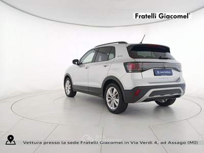 Volkswagen T-Cross 1.0 tsi 115cv Argento usata Assago
