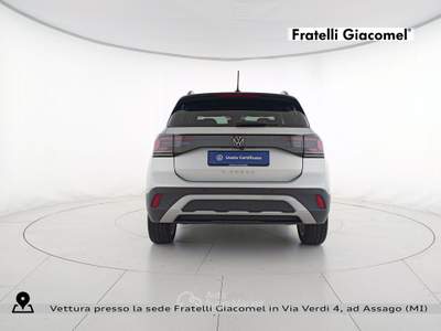 Volkswagen T-Cross 1.0 tsi 115cv Argento usata Assago