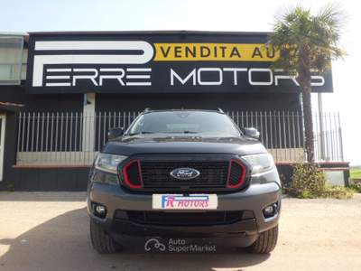 Ford Ranger ECOBLUE DC XLT Wolftrak 5 posti-THUNDER Nero usata Marconia di Pisticci