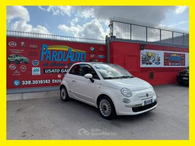 Fiat 500 1.2 69cv GPL Lounge - 2013 Bianco usata Giugliano in Campania