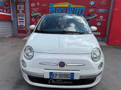 Fiat 500 1.2 69cv GPL Lounge - 2013 Bianco usata Giugliano in Campania