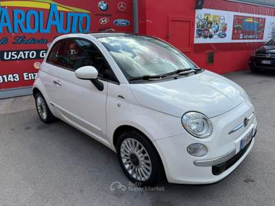 Fiat 500 1.2 69cv GPL Lounge - 2013 Bianco usata Giugliano in Campania