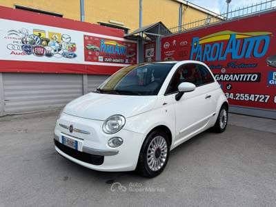 Fiat 500 1.2 69cv GPL Lounge - 2013 Bianco usata Giugliano in Campania