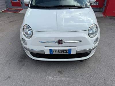 Fiat 500 1.2 69cv GPL Lounge - 2013 Bianco usata Giugliano in Campania