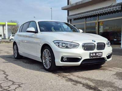 BMW Serie 1 120d 120 d xDrive Urban Bianco usata Cento