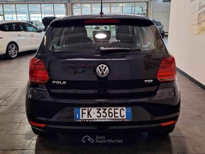Volkswagen Polo 5p 1.4 tdi Trendline 75cv - SENS.PARK - APPLE - GARANZIA Nero usata Rezzato