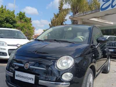 Fiat 500 1.2 Lounge Nero usata Modica