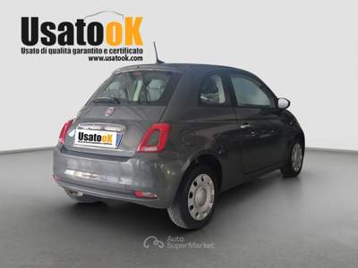 Fiat 500 500 1.2 Dualogic Pop CAMBIO AUTOMATICO DUAL LOGIC Grigio usata AVIGLIANA