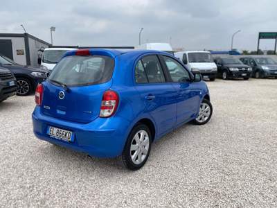 Nissan Micra 12V 5 porte Tekna NEOPATENTATI UNICO PROPIETARIO Blu/Azzurro usata Corato
