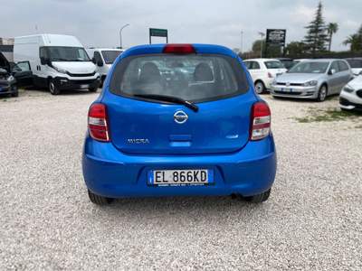 Nissan Micra 12V 5 porte Tekna NEOPATENTATI UNICO PROPIETARIO Blu/Azzurro usata Corato
