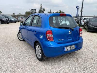 Nissan Micra 12V 5 porte Tekna NEOPATENTATI UNICO PROPIETARIO Blu/Azzurro usata Corato
