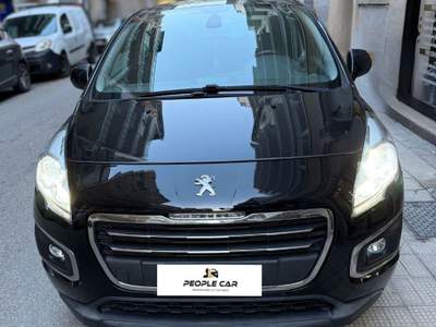 Peugeot 3008 2016 **CAMBIO AUTOMATICO** Nero usata Bari