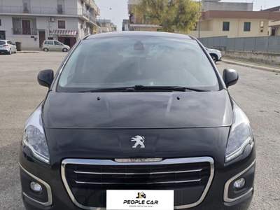 Peugeot 3008 2016 **CAMBIO AUTOMATICO** Nero usata Bari