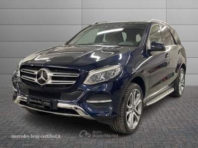 Mercedes-Benz GLE Gle          (w166) - gle 350 d 4matic exclusive plus Blu/Azzurro usata Montecosaro