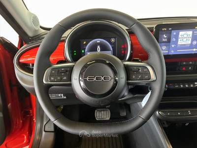 Fiat 600  - 600 1.2 hybrid icon 145cv auto Arancione usata Torino