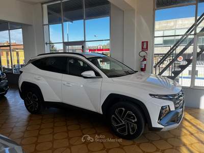 Hyundai Tucson HYUNDAI TUCSON EXELLENCE HEW BENZINA FULL IBRID KM ZERO 2026 Blu/Azzurro usata Pian Camuno