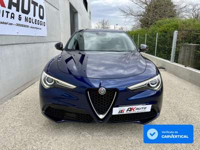 Alfa Romeo Stelvio 2.2 TD Business 2WD 190CV Autom. NAZIONALE Blu/Azzurro usata Carmignano di Brenta