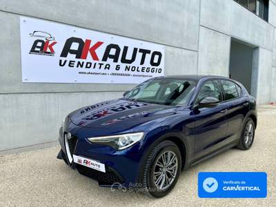 Alfa Romeo Stelvio 2.2 TD Business 2WD 190CV Autom. NAZIONALE Blu/Azzurro usata Carmignano di Brenta
