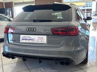 Audi A6 RS6 Avant 4.0 TFSI quattro tiptronic performance Grigio usata Cardito