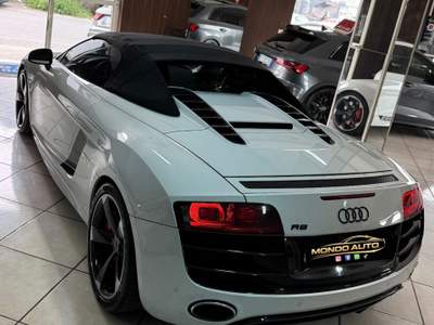 Audi R8 V 10 525 CV R-TRONIC QUATTRO SPYDER Bianco usata Cardito