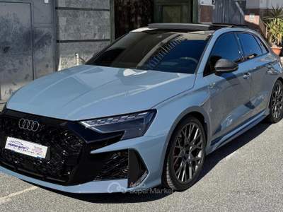 Audi RS 3 RS3 2.5 TFSI 400 CV QUATTRO S-TRONIC SPBK Grigio usata Cardito