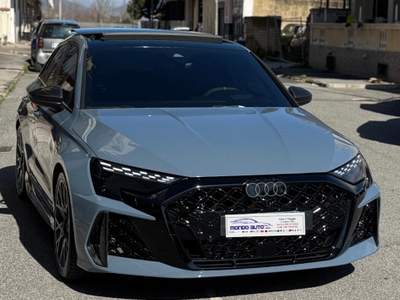 Audi RS 3 RS3 2.5 TFSI 400 CV QUATTRO S-TRONIC SPBK Grigio usata Cardito