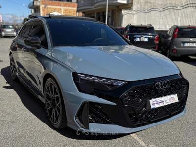 Audi RS 3 RS3 2.5 TFSI 400 CV QUATTRO S-TRONIC SPBK Grigio usata Cardito