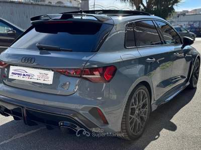 Audi RS 3 RS3 2.5 TFSI 400 CV QUATTRO S-TRONIC SPBK Grigio usata Cardito