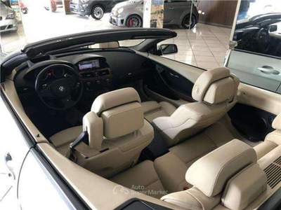BMW Serie 6 M6 650 i 367 CV V8 AUTO CABRIO M-SPORT Argento usata Cardito