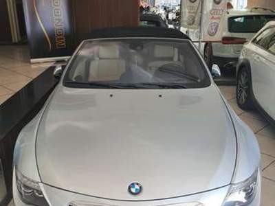 BMW Serie 6 M6 650 i 367 CV V8 AUTO CABRIO M-SPORT Argento usata Cardito