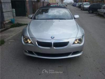 BMW Serie 6 M6 650 i 367 CV V8 AUTO CABRIO M-SPORT Argento usata Cardito