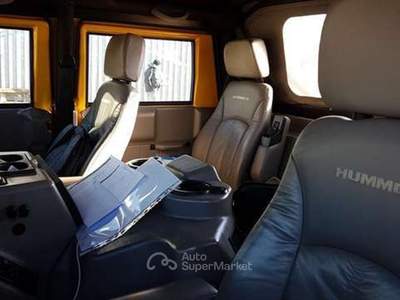 Hummer H1 TDS 4WD PICK UP OMOLOGATO AUTOCARRO Giallo usata Cardito