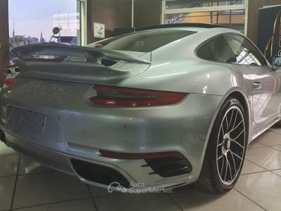 Porsche 911 991 3.8 Turbo S 580 cv COUPE Argento usata Cardito