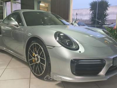 Porsche 911 991 3.8 Turbo S 580 cv COUPE Argento usata Cardito