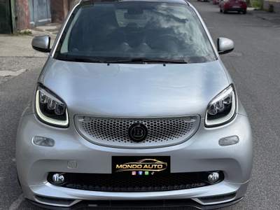 Smart ForFour FORTWO 0.9 110 CV TURBO TWINAMIC EXCLUSIVE BRABUS PACK 125 R Argento usata Cardito