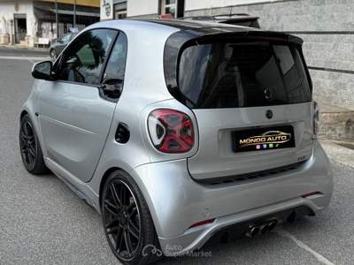 Smart ForFour FORTWO 0.9 110 CV TURBO TWINAMIC EXCLUSIVE BRABUS PACK 125 R Argento usata Cardito