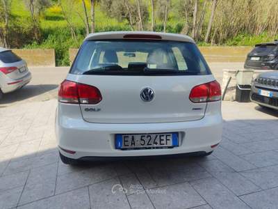 Volkswagen Golf VI 1.6 5p. Comfl G.P.L. *VENDUTA* Bianco usata Cappelle sul Tavo