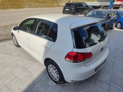 Volkswagen Golf VI 1.6 5p. Comfl G.P.L. *VENDUTA* Bianco usata Cappelle sul Tavo