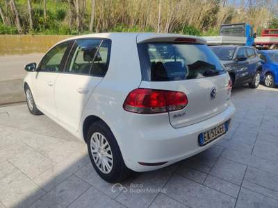 Volkswagen Golf VI 1.6 5p. Comfl G.P.L. *VENDUTA* Bianco usata Cappelle sul Tavo