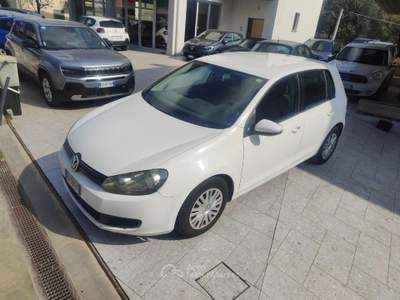 Volkswagen Golf VI 1.6 5p. Comfl G.P.L. *VENDUTA* Bianco usata Cappelle sul Tavo