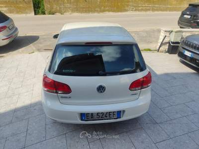 Volkswagen Golf VI 1.6 5p. Comfl G.P.L. *VENDUTA* Bianco usata Cappelle sul Tavo