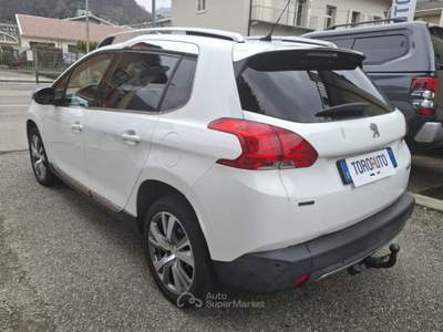 Peugeot 2008 1° serie BlueHDi 120 S&S Allure UNI. PR. GANCIO T Bianco usata Varallo