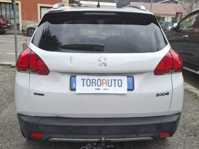 Peugeot 2008 1° serie BlueHDi 120 S&S Allure UNI. PR. GANCIO T Bianco usata Varallo