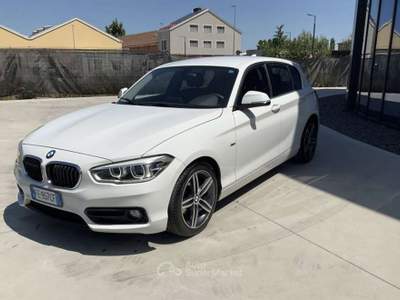 BMW Serie 1 116d 116 d 5p. Sport Bianco usata Pieve di Cento