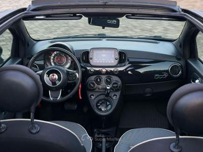 Fiat 500 1.2 69CV DUALOGIC LOUNGE CABRIO Nero usata Polignano a Mare