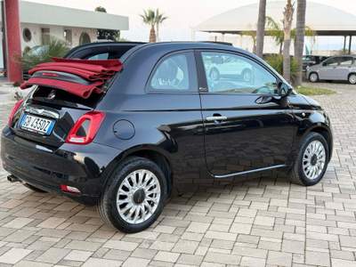 Fiat 500 1.2 69CV DUALOGIC LOUNGE CABRIO Nero usata Polignano a Mare