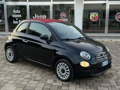 Fiat 500 1.2 69CV DUALOGIC LOUNGE CABRIO Nero usata Polignano a Mare