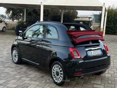 Fiat 500 1.2 69CV DUALOGIC LOUNGE CABRIO Nero usata Polignano a Mare
